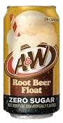 A&W - Root Beer Float Zero Sugar (2 x 12 x 12oz)