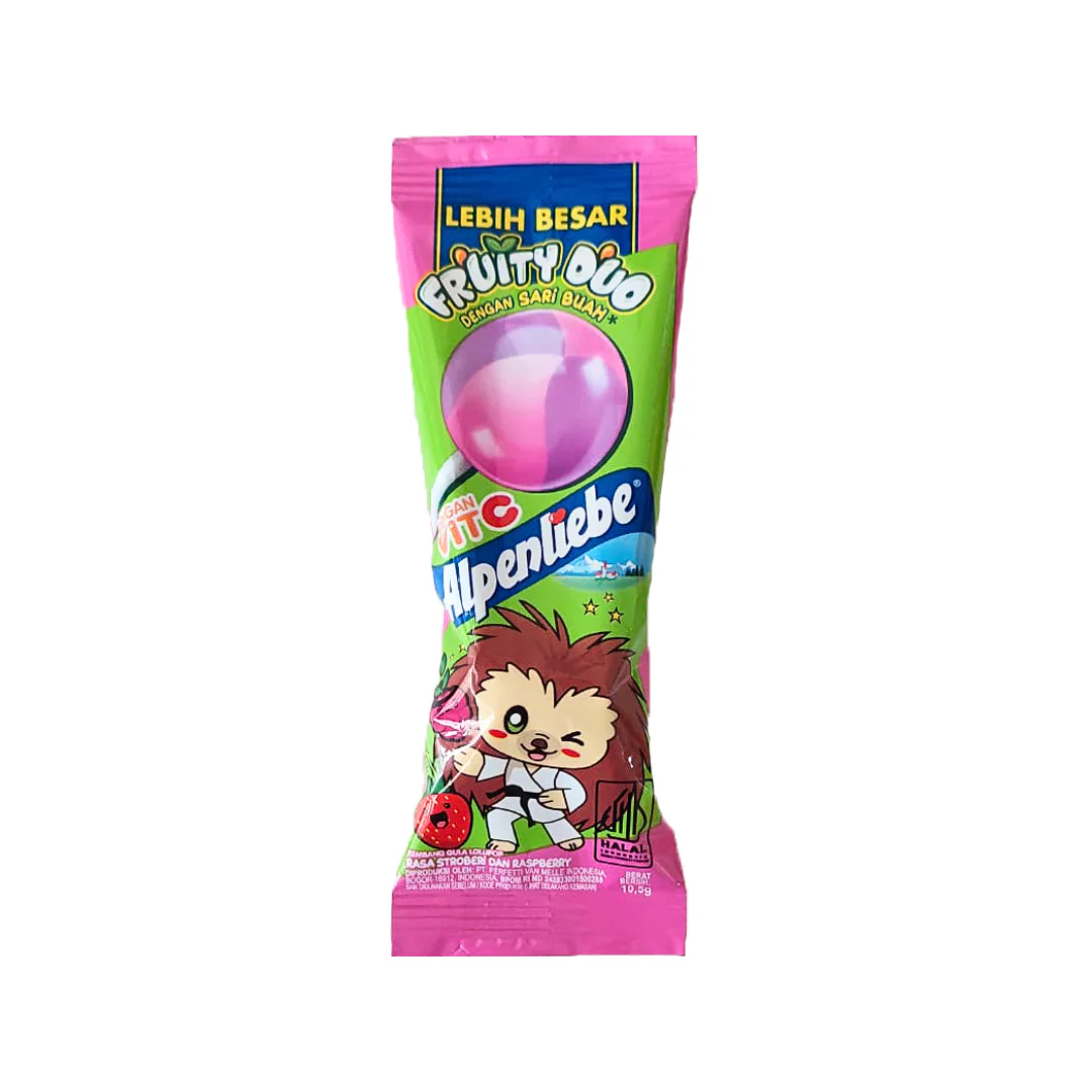 Alpenliebe - Lollipop Candy - Fruity Duo (8 x 24 x 252g)