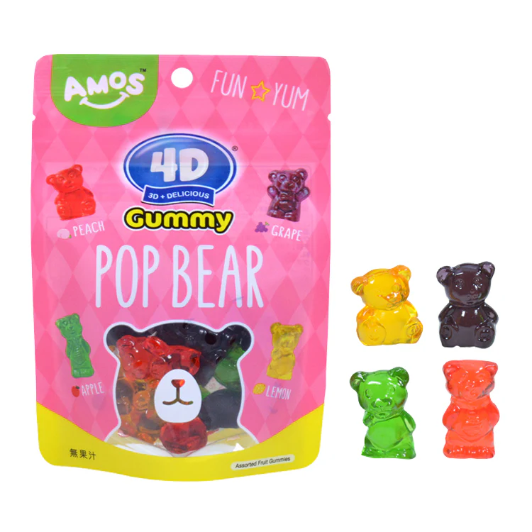 Amos 4D Gummy Bears (36 x 72g)
