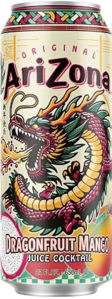 Arizona - Dragon Fruit Mango - not price marked (24 x 22oz)