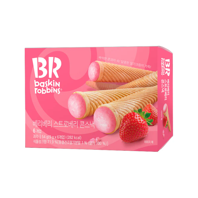 Baskin Robbins Berry Berry Strawberry Corn Snack (20 x 54g)