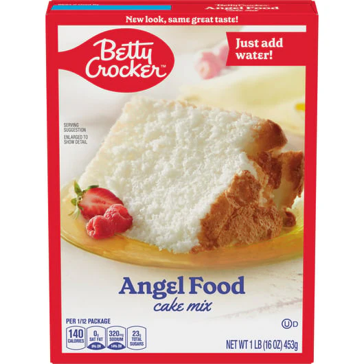 Betty Crocker - Angel Food Cake Mix (12 x 16oz)