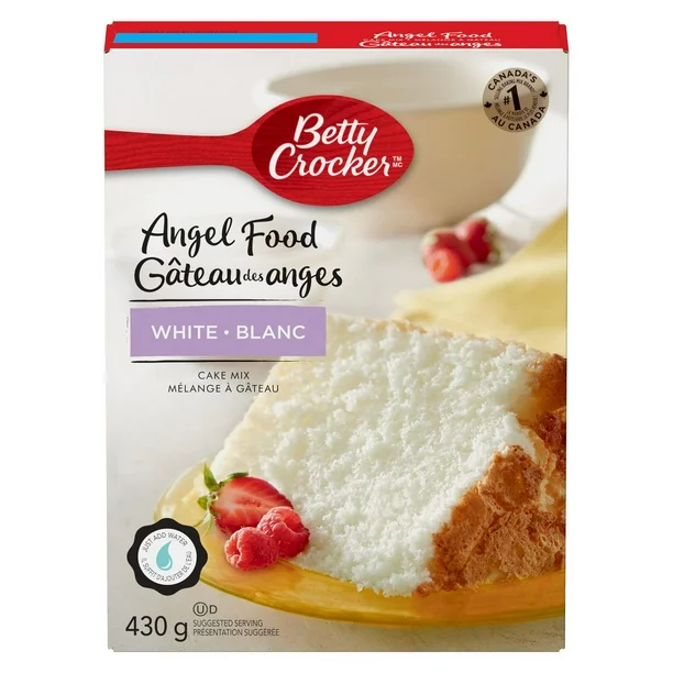 Betty Crocker - Angel Food Cake Mix White (12 x 430g)