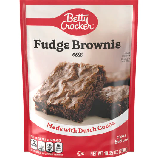 Betty Crocker - Brownie Mix Fudge (6 x 10.25oz)
