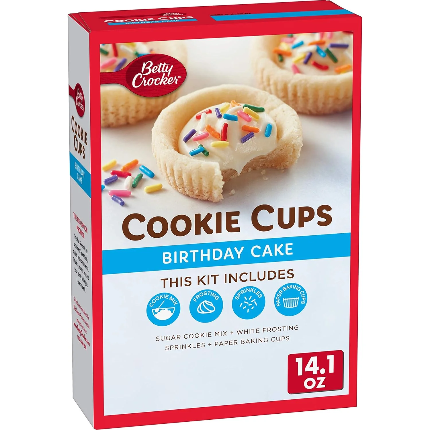 Betty Crocker - Cookie Cups Birthday Cake (5 x 14.1oz)