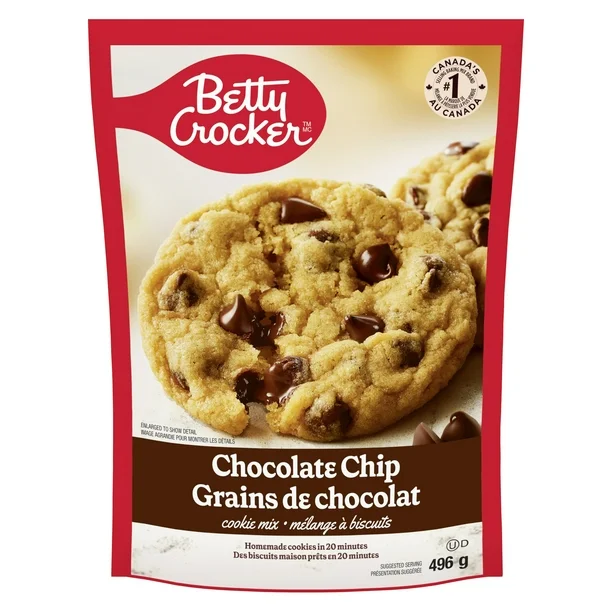 Betty Crocker - Cookie Mix Chocolate Chip Mix (12 x 496g)