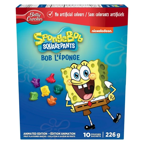 Betty Crocker - Fruit Snacks Animated Edition (10 x 226g)