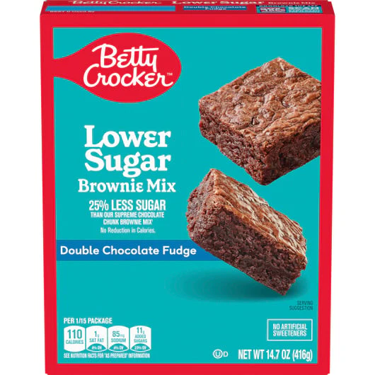 Betty Crocker LS - Brownie Mix Double Chocolate (6 x 14.70z)