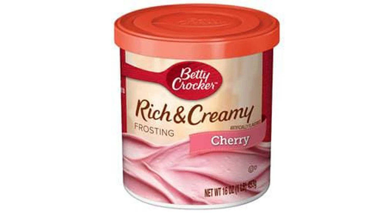 Betty Crocker - Rich & Creamy Frosting, Cherry (8 x 16oz)