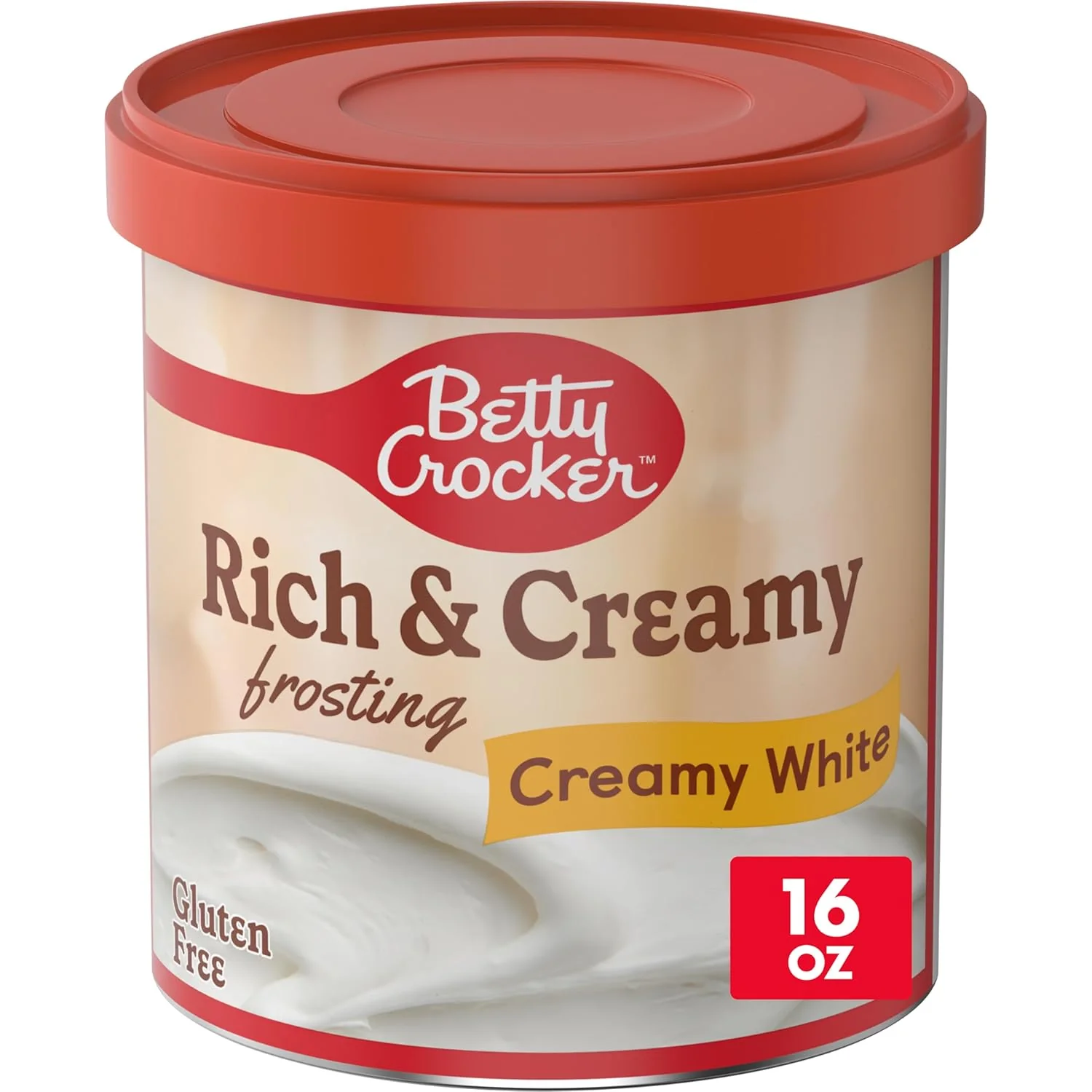 Betty Crocker - Rich & Creamy Frosting, Creamy White (8 x 16oz)