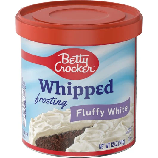Betty Crocker - Whipped Frosting, Fluffy White (8 x 12oz)