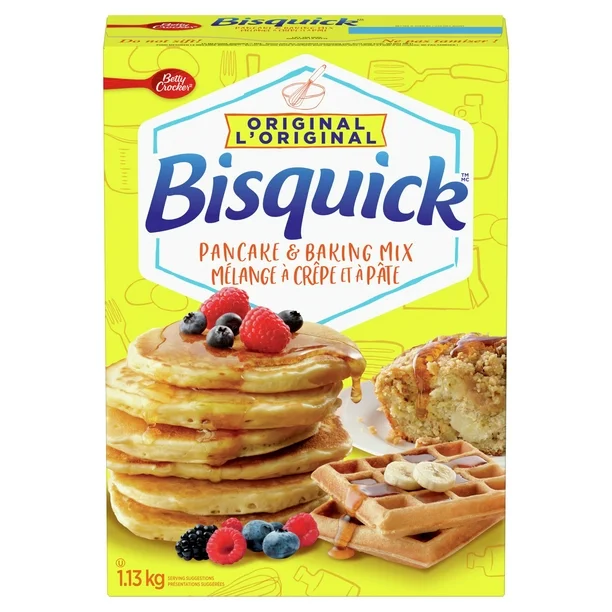 Betty Crockers - Bisquick Pancake Baking Mix Original (10 x 1.13kg)