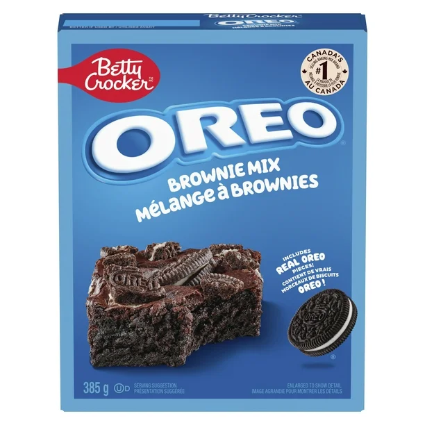 Betty Crockers - Oreo Brownie Cake Mix (6 x 385g)