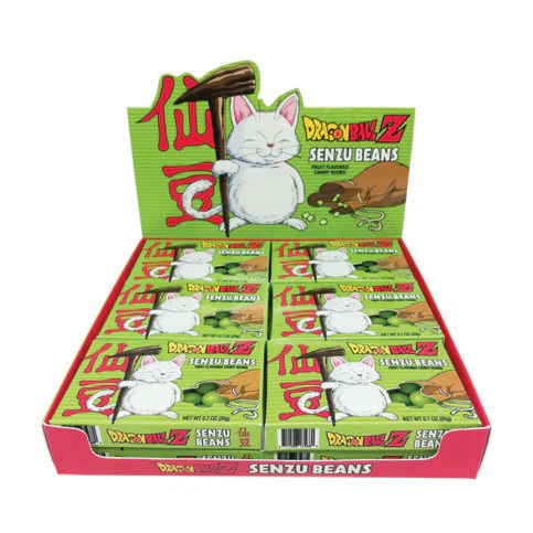 Boston America Confect. - Dragon Ball Z Senzu Beans Boxed (20 x 12 x 0.7oz)