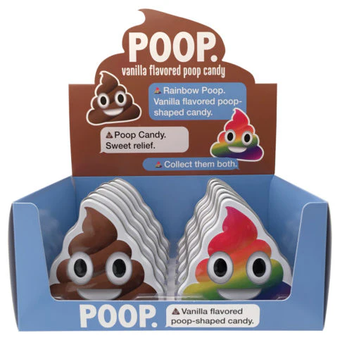 Boston America Confect. - Emoticandy Poop (10 x 12 x 1oz)