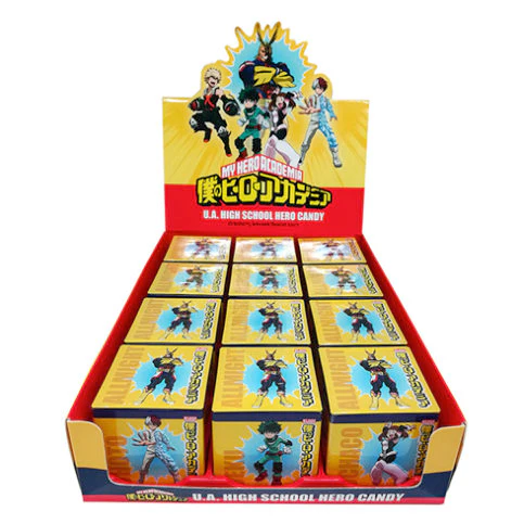 Boston America Confect. - My Hero Academia Mha Hero Sours (10 x 12 x 1.2oz)