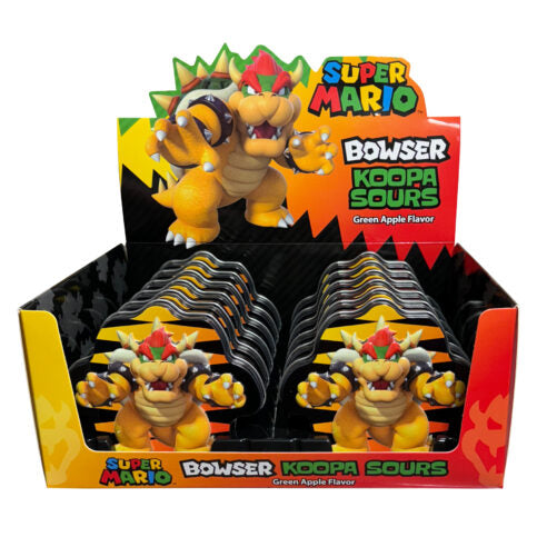 Boston America Confect. - Nintendo Bowser Koopa Sours Candy (10 x 12 x 1.5oz)