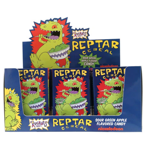 Boston America Confect. - Rugrats Reptar Cereal Tinned Candy (10 x 12 x 1.2oz)