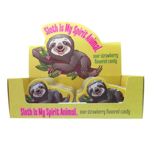 Boston America Confect. - Sloth Spirit Animal Tin (10 x 12 x 1oz)