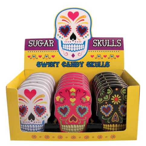 Boston America Confect. - Sugar Skulls (10 x 18 x 1.4oz)