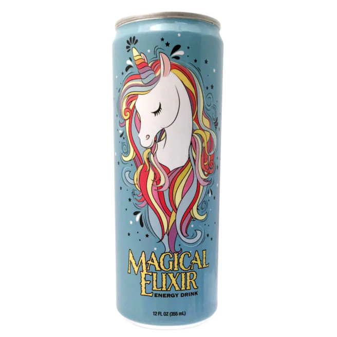 Boston America - Magical Elixir Unicorn Energy Drink  (12 x 12oz)