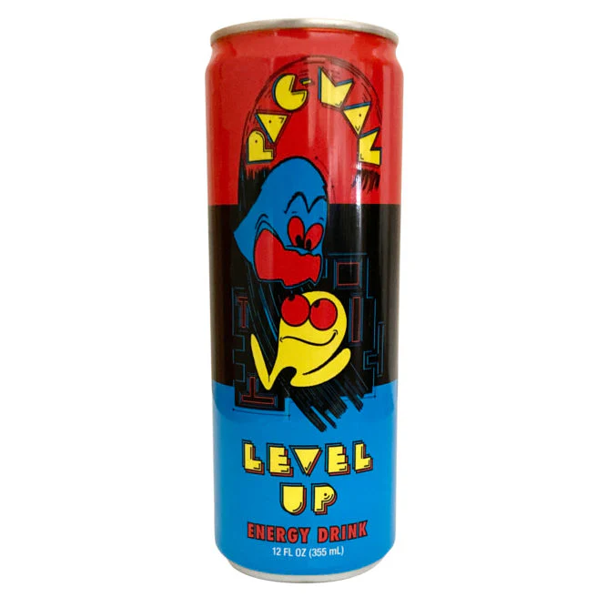 Boston America - Pac-Man Level Up Energy Drink (12 x 12oz)