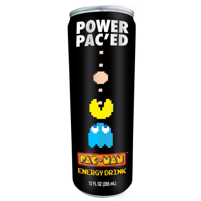 Boston America - Pac Man Power Pac'ed Energy Drink (12 x 12oz)