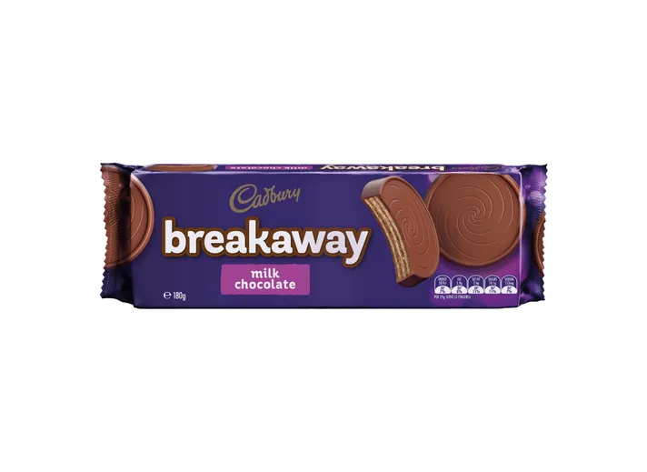 Cadbury - Breakaway Biscuit Milk (14 x 180g)