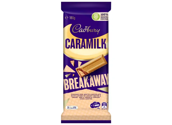 Cadbury - Caramilk Breakaway Tablet (4 x 13 x 180g)