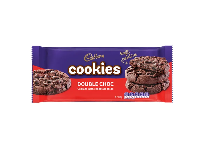 Cadbury - Cookie Soft Double Chocolate (12 x 156g)