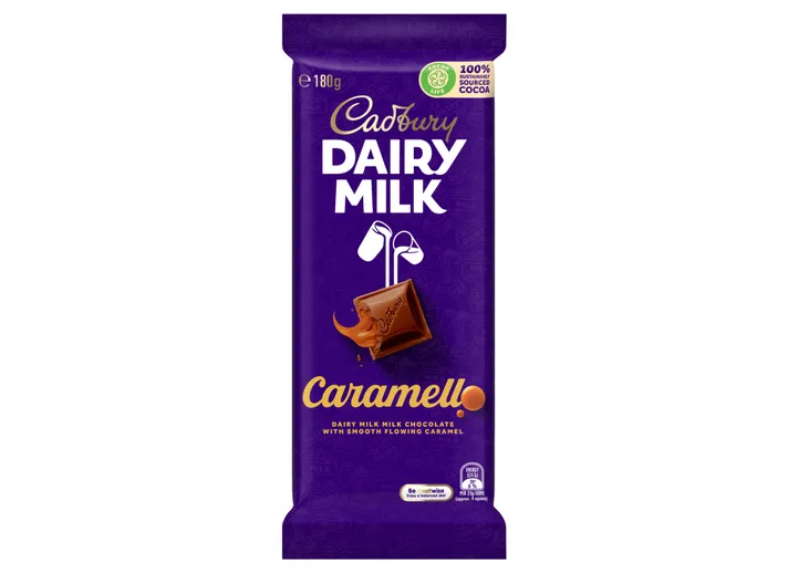 Cadbury - Dairy Milk Caramello (4 x 15 x 180g)