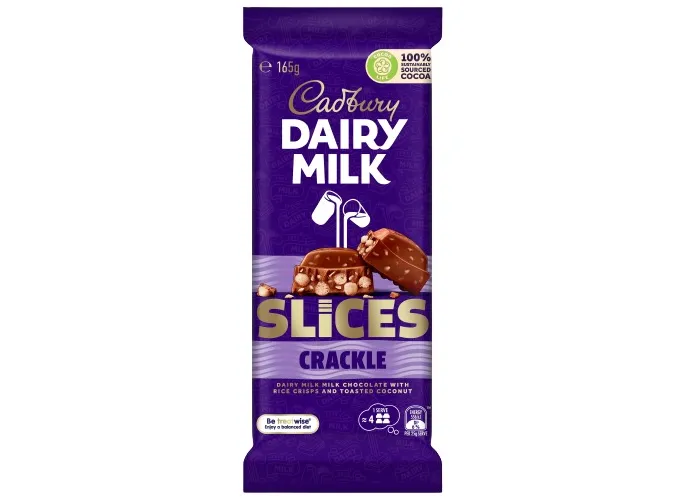 Cadbury - Dairy Milk Chocolate Crackle (4 x 14 x 165g)