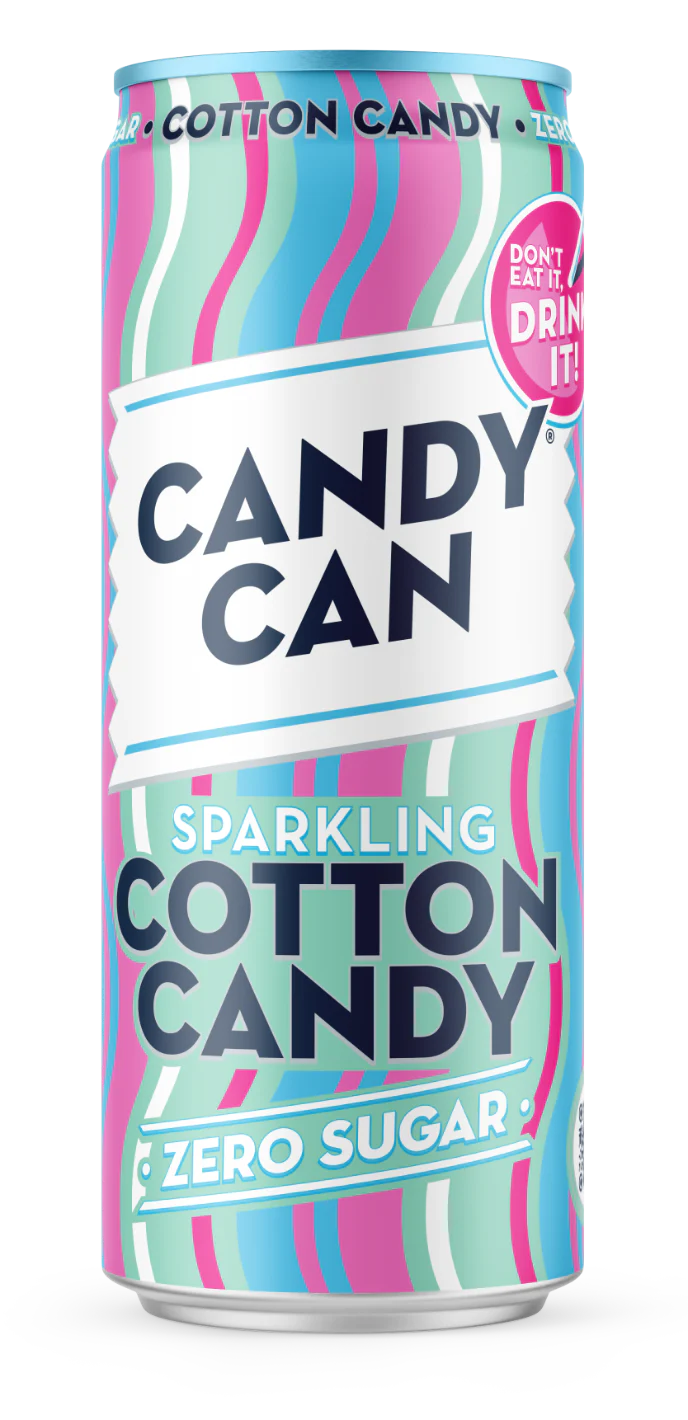 Candy Can - Cotton Candy (12 x 330ml)