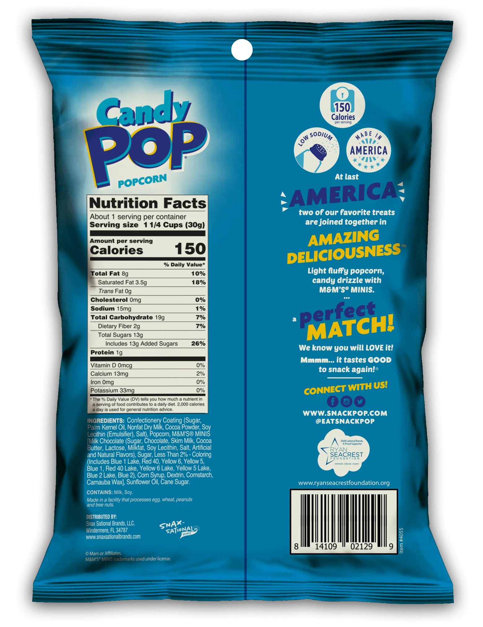 Candy Pop - M&M's Mini (6 x 8 x 1oz) - Image 2