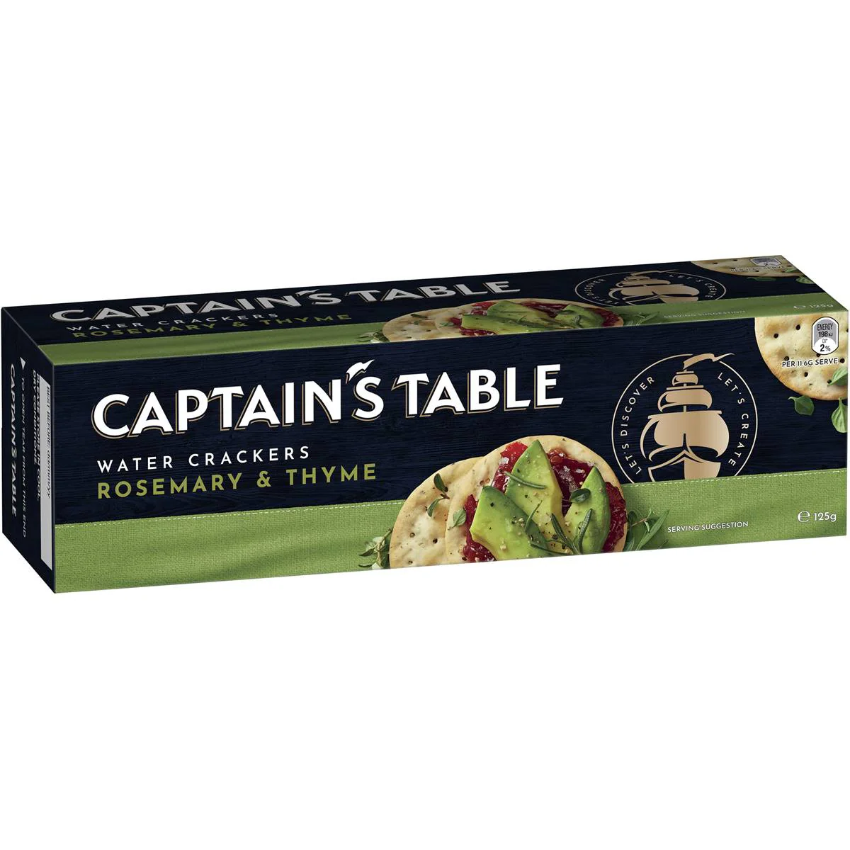 Captain's Table Rosemary &Thyme (16 x 125G)