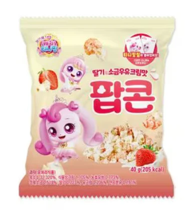 Catch Tiniping Strawberry & Salted Milk Cream Flavor Popcorn (12 x 40g)