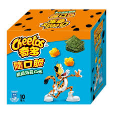 Cheetos Mini Corn Snacks - Seaweed Flavor (6 x 12 x 28g)