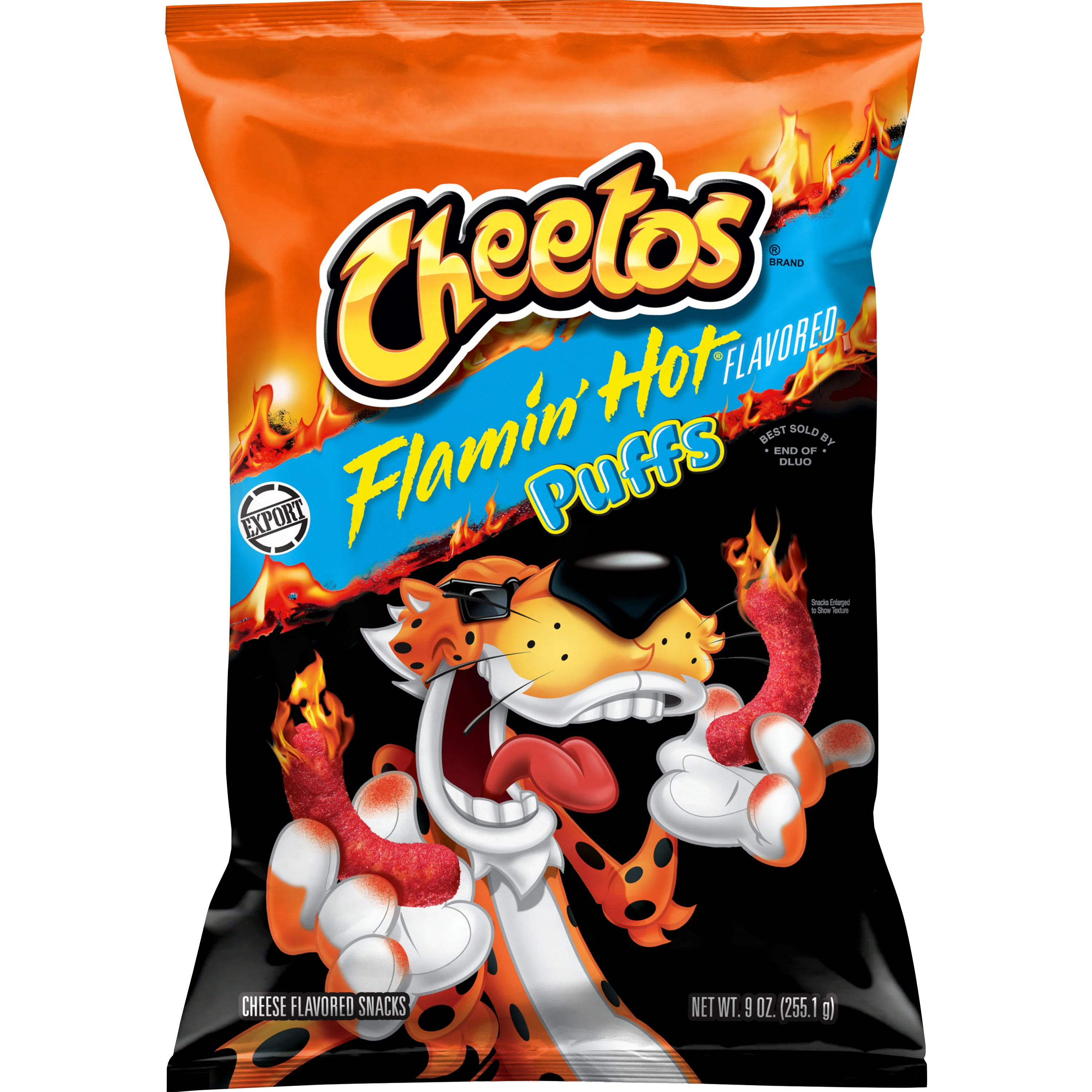Cheetos Puffs Flagmin Hot (12 x 9oz)