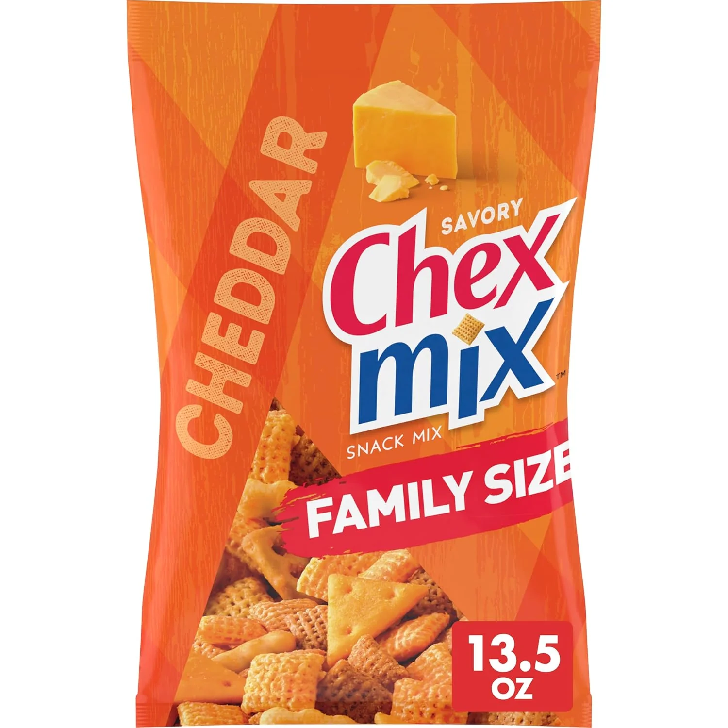 Chex Mix - Cheddar Savory Family Size (8 x 13.5oz)