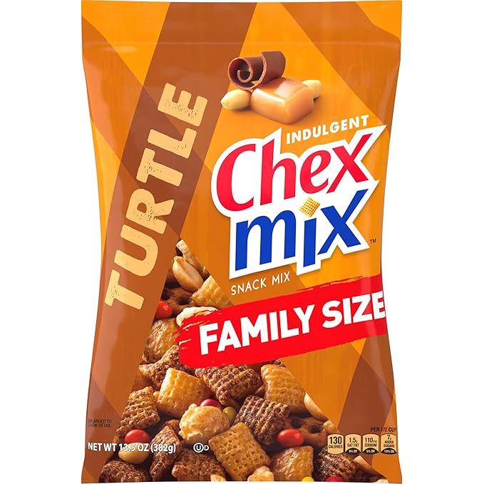 Chex Mix - Indulgent Turtle Mix Fam Size (8 x 13.5oz)