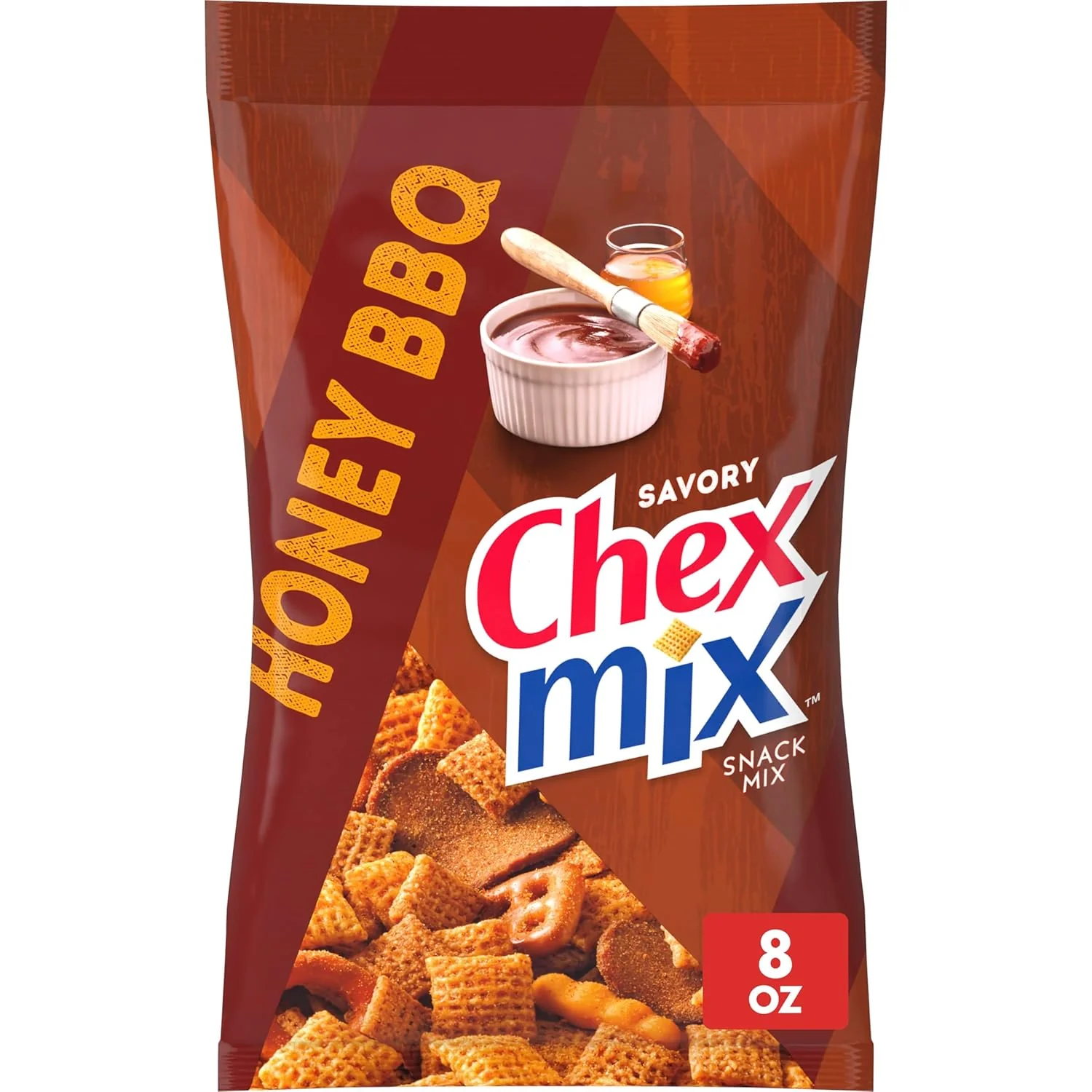 Chex Mix - Savory Snack Honey BBQ Mix ( 12 x 8oz)