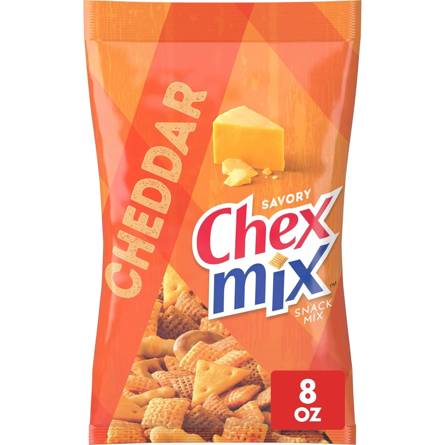 Chex Mix - Savory Snack Mix Cheddar (12 x 8oz)