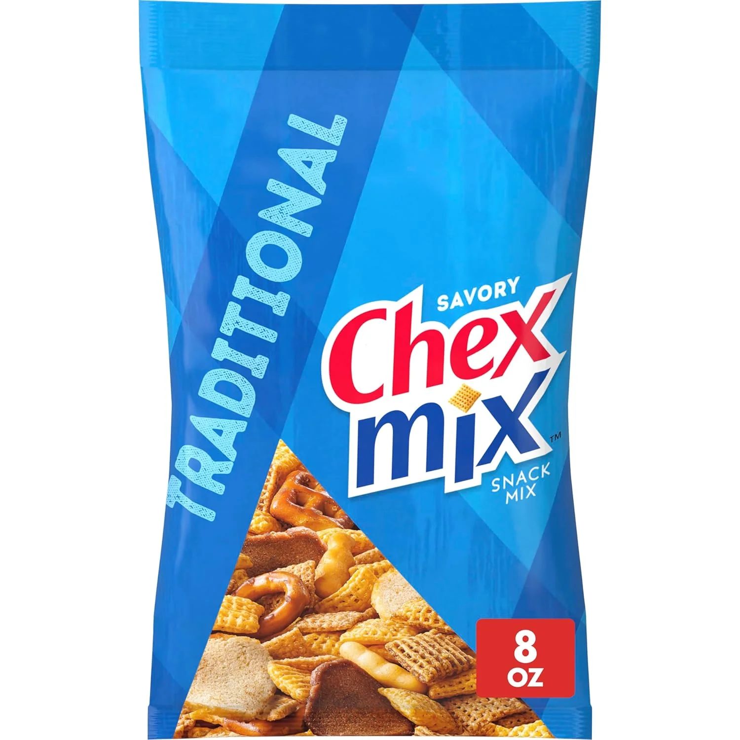 Chex Mix - Savory Snack Mix Traditional ( 12 x 8oz)