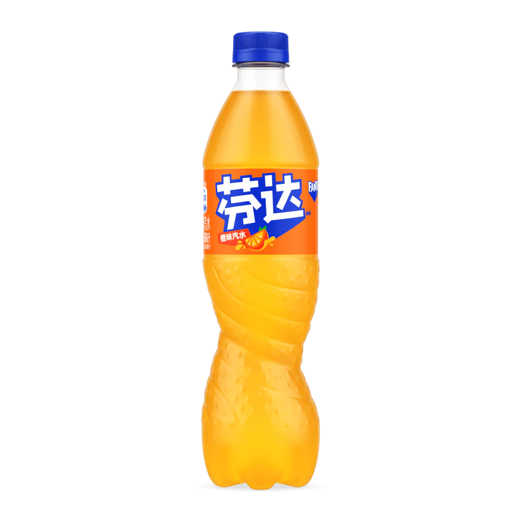 China Fanta - Orange PET (12 x 500ml)