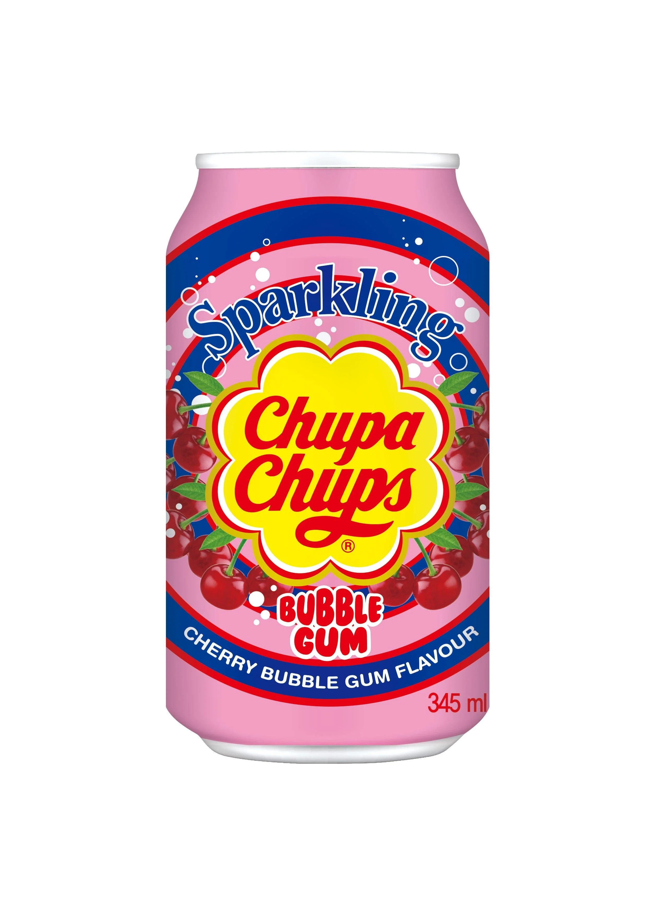 Chupa Chups RTD - Cherry Bubble Gum (24 x 345ml)