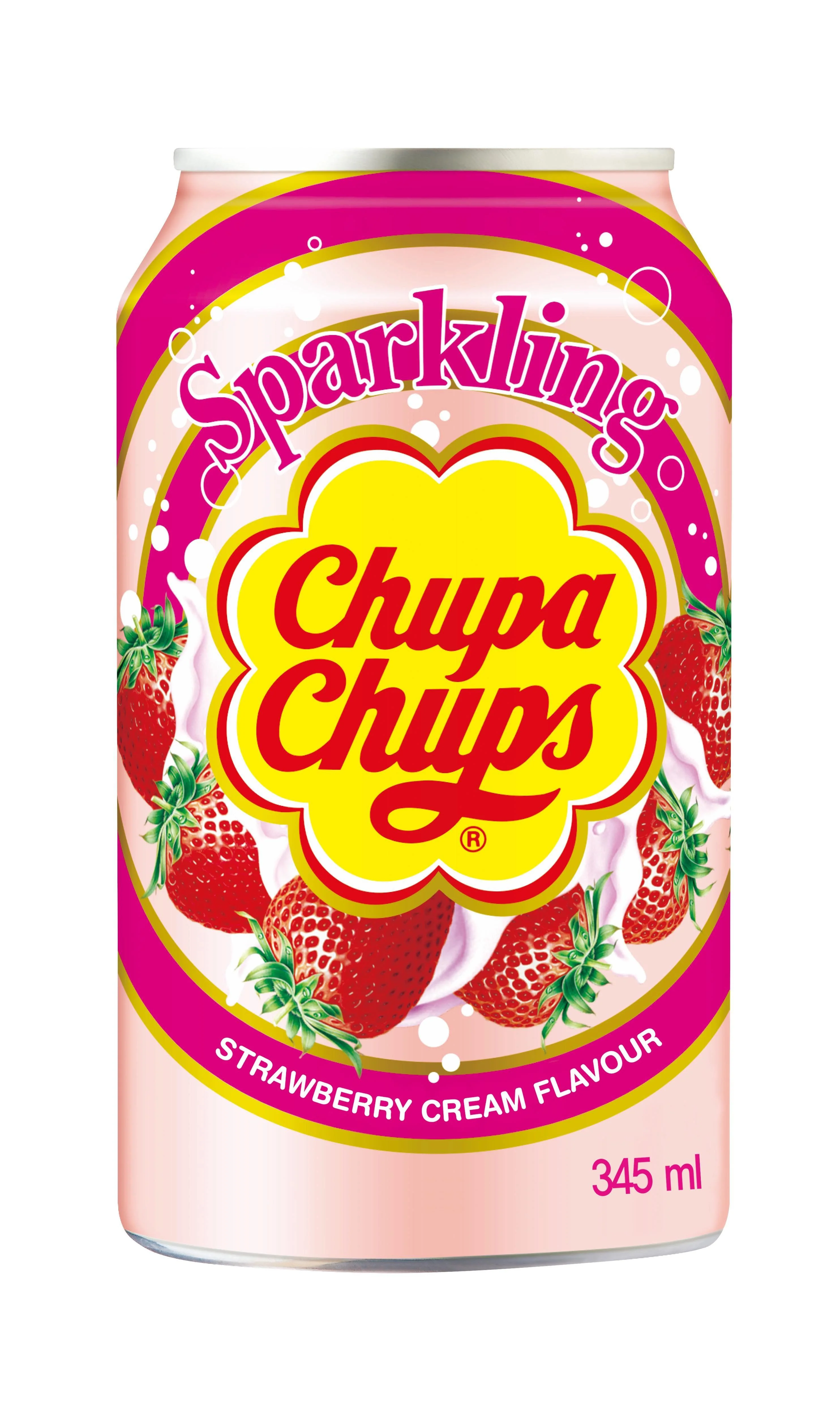 Chupa Chups RTD - Strawberry Cream (24 x 345ml)