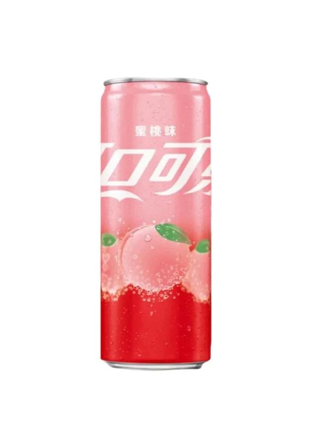 Coca Cola Can - Peach (24 x 330ml)