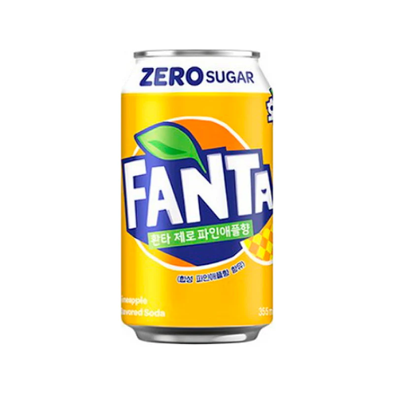 COCA COLA Fanta Zero Pineapple (24 x 350ml)