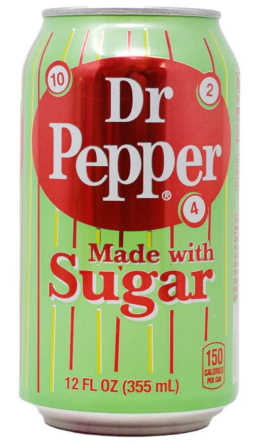 Dr. Pepper - Real Sugar (2 x 12 x 12oz)
