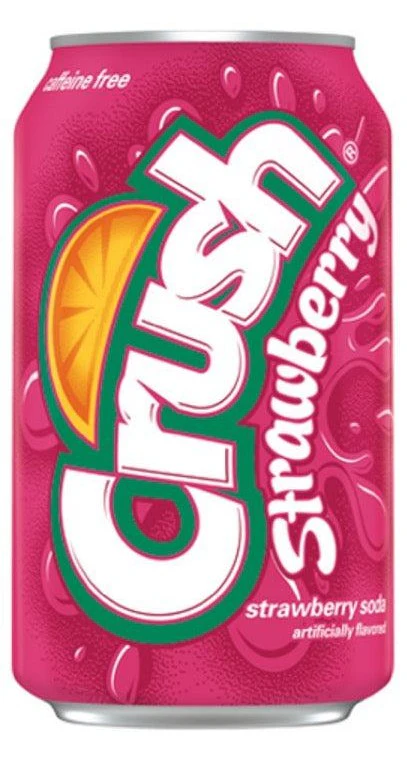 Crush - Strawberry (2 x 12 x 12oz)